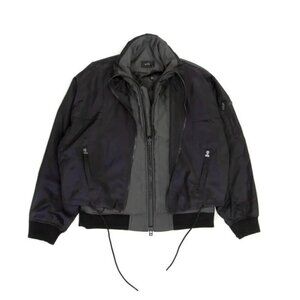 Kith × Ronnie Fieg 2-in-1 Taryn Hooded Bomber Jacket Navy Size M